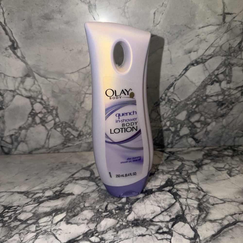 Olay Body Quench In Shower Body Lotion Purple 8.4 Oz VTG